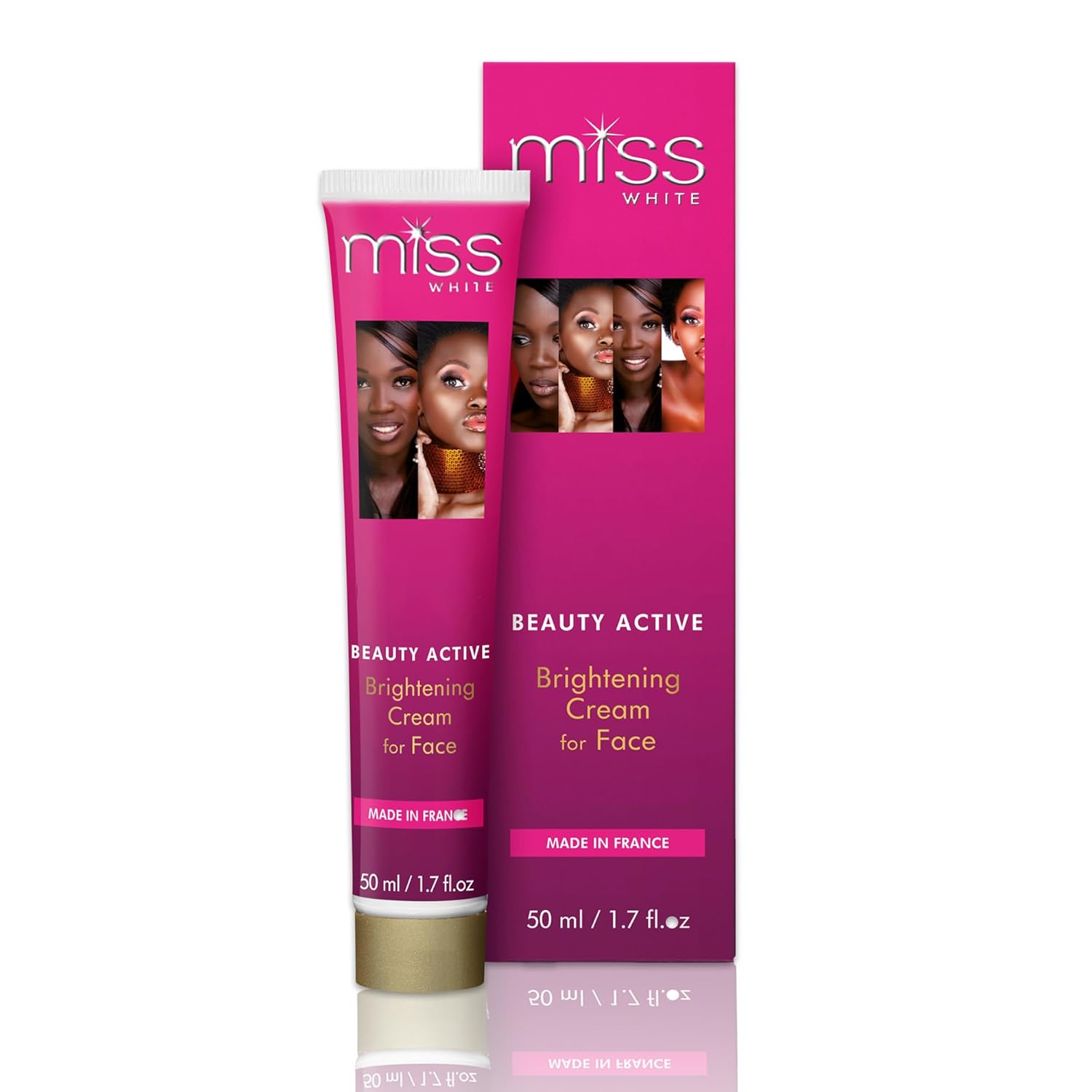 Fair & White Miss White, Skin Brightening Cream for Face - 1.7 fl oz / 50 ml